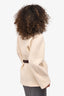 Ba&Sh Cream Wool Opalescent Belted Jacket Size S