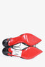 Christian Louboutin Black Mesh/Lace 'Travalata' Pointed Toe Heels Size 35