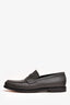 Louis Vuitton Black Leather Dress Loafers Size 10 Mens