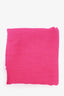 Christian Dior Pink Oblique Shawl