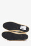 Golden Goose Black Sequin Distressed Superstar Sneakers Size 38