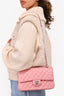 Pre-Loved Chanel™ 2005/06 Pink Lambskin Medium Double Flap (Refurbished)
