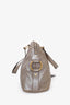 Saint Laurent Metallic Taupe Leather 'Muse' Bag