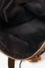 Saint Laurent Metallic Taupe Leather 'Muse' Bag
