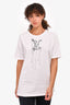 Louis Vuitton 2020 White Cotton Anchor Logo T-Shirt Size XL Mens