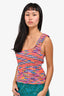 Staud Multicolored Chunky Knit Tank Top Size M