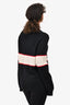 Givenchy Black Wool Knit Logo Sweater Size M
