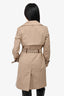 Mackage Beige 2 in 1 Double Breasted Down Lined Trench Coat Size S