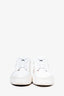 Ganni White Vegan Leather Sneakers Size 39