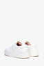 Ganni White Vegan Leather Sneakers Size 39