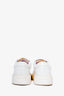 Ganni White Vegan Leather Sneakers Size 39