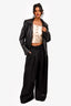 Jacquemus Black 'La Collectionneuse' Trousers Size 34