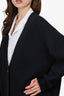 Hermès Black Cashmere Cardigan Size 40