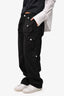 With Jean Black 'Tommy' Cargo Pants Size M