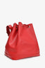 Louis Vuitton 2006 Red Epi Leather Noé Bucket Bag