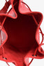 Louis Vuitton 2006 Red Epi Leather Noé Bucket Bag