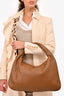 Bottega Veneta Brown Leather Intrecciato Shoulder Bag