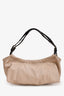 Miu Miu Vintage Cream/Black Leather Shoulder Bag