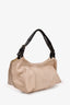Miu Miu Vintage Cream/Black Leather Shoulder Bag