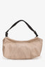 Miu Miu Vintage Cream/Black Leather Shoulder Bag