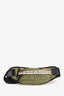 Sacai X A.P.C. Green Nylon Jackie Banane Belt Bag