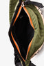 Sacai X A.P.C. Green Nylon Jackie Banane Belt Bag