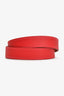 Hermès 2013 Red Epsom Leather Double Tour Bracelet
