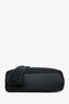 Saint Laurent 2018 Black Raffia Leather Trim Tote