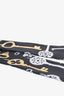 Tiffany & Co. Black Key Printed Silk Twilly