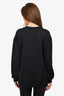 Stella McCartney Black Star Embellished Fringe Sweater Size 44