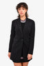 Max Mara Black Long Blazer Size 4 US