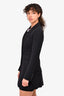 Max Mara Black Long Blazer Size 4 US
