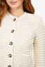 Ba&Sh Cream Knit Button Down Cardigan Size 0