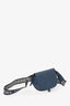 Loewe Navy Blue Leather Mini 'Gate' Crossbody Bag