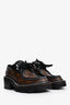 Louis Vuitton Monogram Heeled Oxfords Size 38