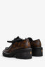 Louis Vuitton Monogram Heeled Oxfords Size 38