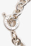 Tiffany & Co. Sterling Silver Full Heart Toggle Necklace