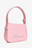 Blumarine Pink Satin Mini Top Handle Bag