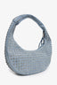 Retrofete Blue Denim Crystal Embellished Elodie Shoulder Bag
