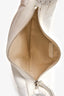 By Far White Grained Leather Amira Shoulder Bag