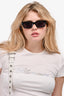 Illesteva Black Rectangle Sunglasses