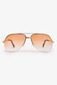 Tom Ford Gold Frame Aviator 'WILDER' Sunglasses
