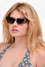 Burberry Black Gradient Cat Eye Sunglasses