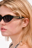 Burberry Black Gradient Cat Eye Sunglasses
