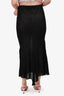 Jean Paul Gaultier Black Sheer Maxi Skirt Size 8