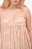 Lovers + Friends Beige Babydoll Dress Size M