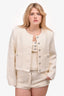 Lovers + Friends Cream 'Josephine' Jacket Size M
