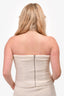 Lovers + Friends Cream Josephine Strapless Top Size M
