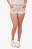 Lovers + Friends Cream Josephine Shorts Size M