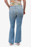 L'Agence Light Wash Denim High Rise Bell Flare Jeans Size 27